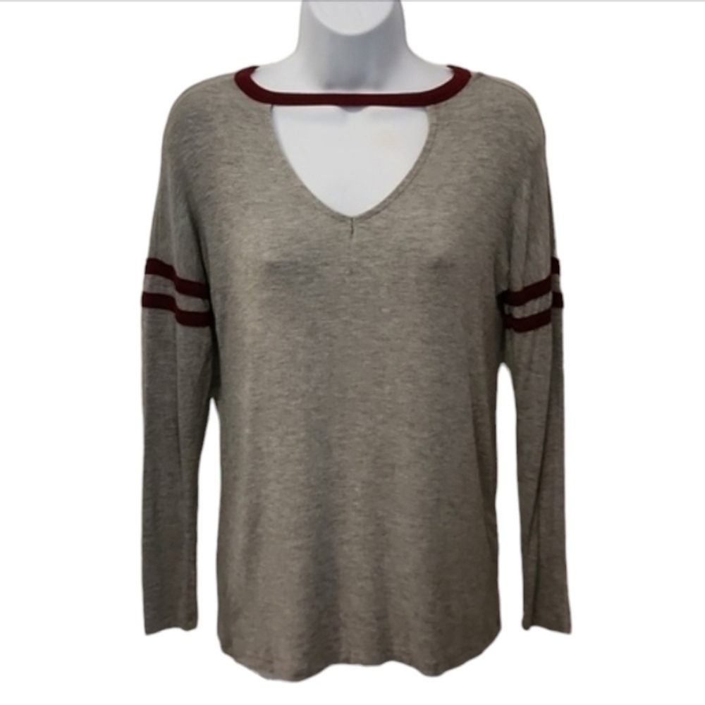 Ultra Flirt Cut Out Baseball Tee